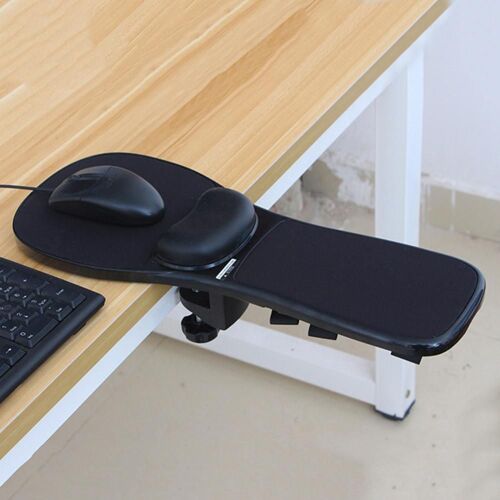 Support de bras de coude d'ordinateur, accoudoir de bureau, tapis de souris de poignet de bureau à domicile