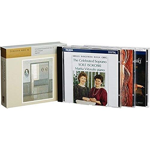 Collection Lieder : Sibelius, Rangstrom, Kuula, Grieg, Schubert, Schumann Isokoski, Sop. & Vitasalo, Piano