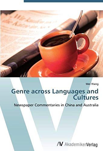 Genre Across Languages And Cultures