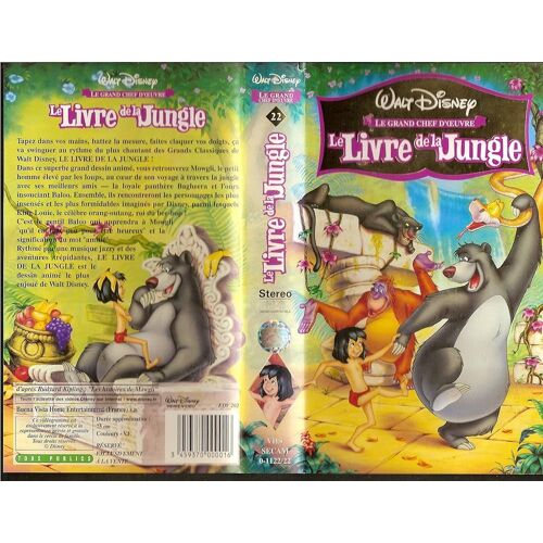 Le Livre De La Jungle Vhs