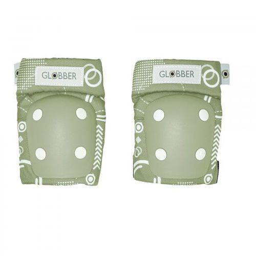 Globber - Set 2 Protections Imprimés Tout-Petits (Coudes Et Genoux) - Vert Sauge