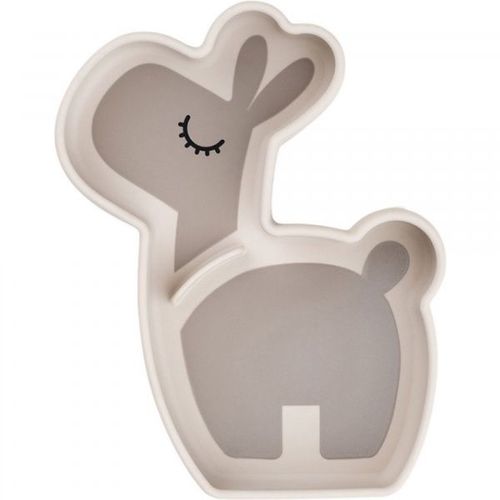 Assiette Silicone Avec Ventouse Lalee Sable