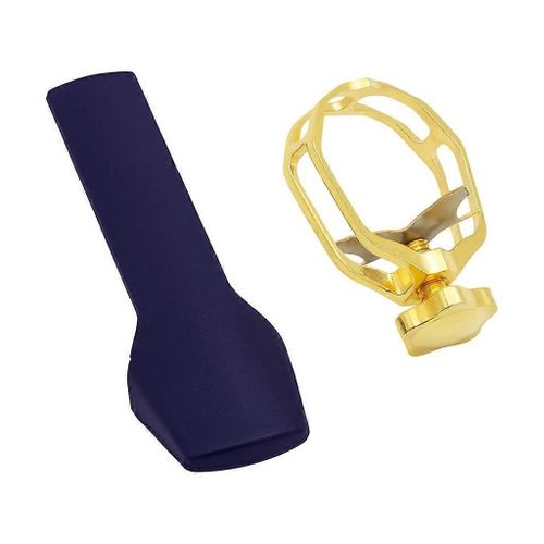 Métal Saxophone Attache Clip Alto Tenor Soprano Sax Ligatures Amp; Bouchon De Fixation
