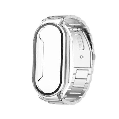 Housse Smartband 3-En-1 Pour Coque Pour Miband 7/7nfc Avec Film Trempé Et Métal Ba