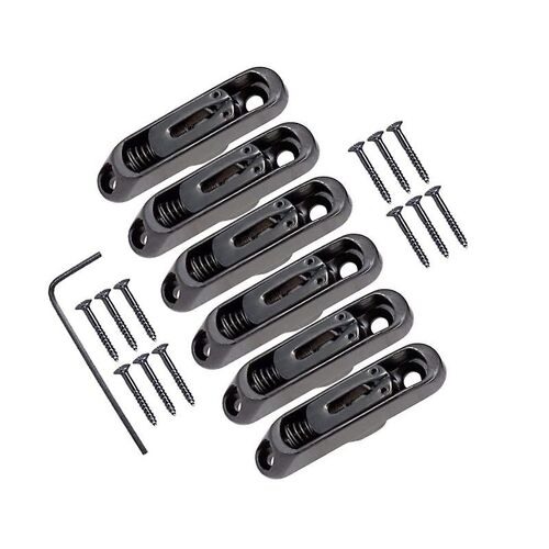 Premium Set De 6 Sacoches De Pont De Selle Simple, Tournevis De Guitare Électrique