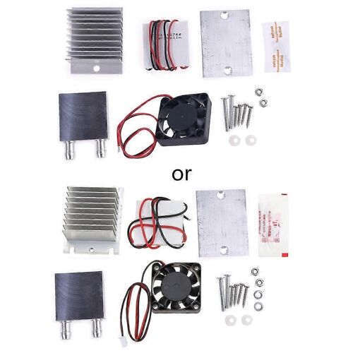 Kits de bricolage Système de refroidissement par réfrigération Peltier thermoélectrique + ventilateur TEC1-12706