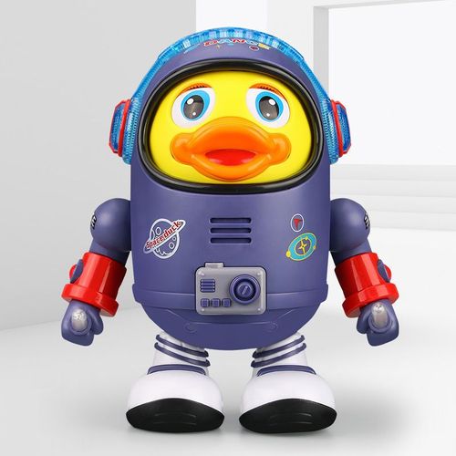 Jouets De Canard De Robot Électrique Dansant Le Jouet Éducatif De Canard D'espace De Marche Avec La Lumière