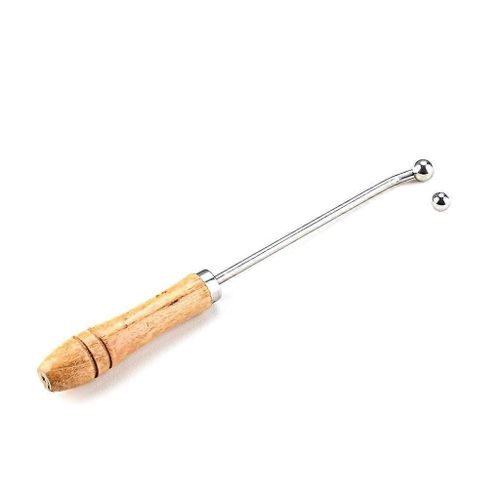 Instrument À Vent Poignée En Bois Rouleaux De Pression Réparation Bâton Outils Pour Cor