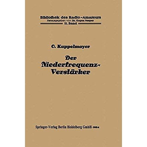 Der Niederfrequenz-Verstärker