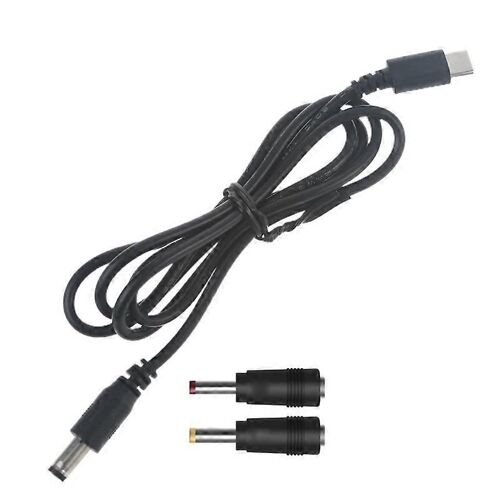 USB C Type C vers 5,5 x 2,1 mm 3,5 x 1,35 mm 4,0x1,7 mm 15 V Câble d'alimentation à déclenchement