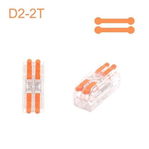 Push In Universal Electrical Wire Connecteurs rapides Splice Bock Terminal Mini