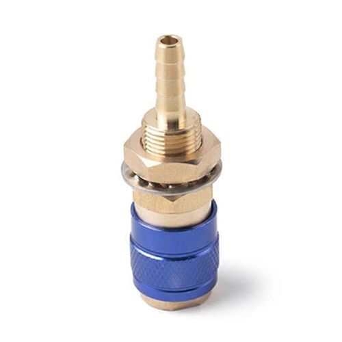 Adaptateur refroidi à l'eau en laiton 6mm / 8mm Connecteur de tuyau rapide Connexion de soudage