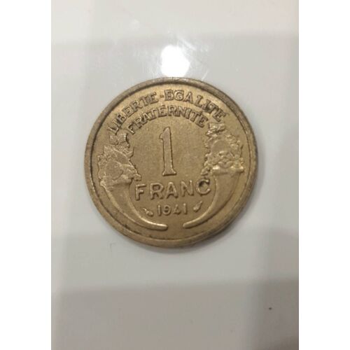 Pièce De 1 Franc - 1941 - République Française