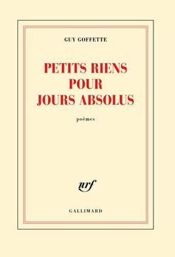 Petits Riens Pour Jours Absolus