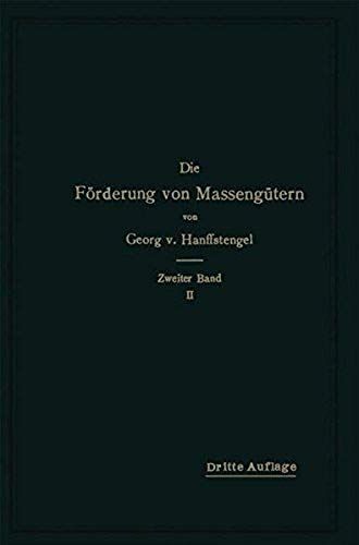 Die Förderung Von Massengütern