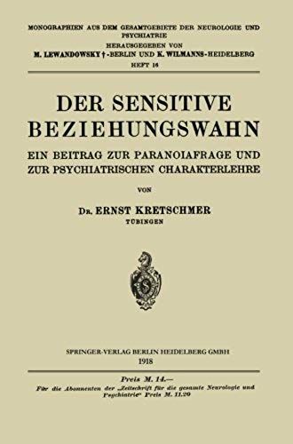 Der Sensitive Beziehungswahn