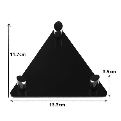 2pcs Rugby Volleyball Holder Multipurpose Sports Ball Acrylique Rack De Rangement