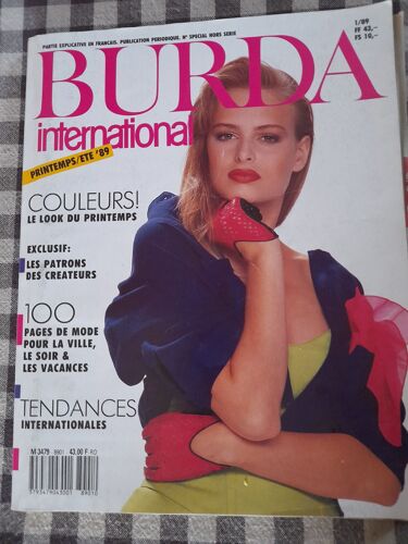 Burda International Printemps/Été 1989