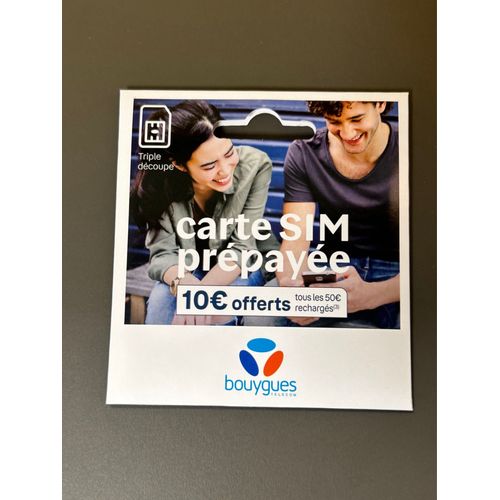 Carte sim bouygues 