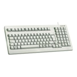 CHERRY G80-1800 - Clavier - PS/2, USB - Espagnol - gris clair