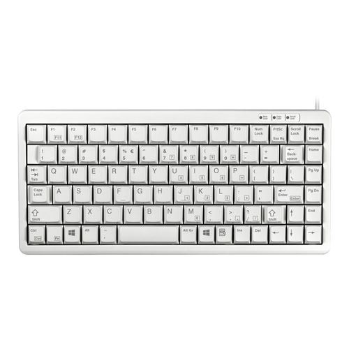 CHERRY Compact-Keyboard G84-4100 - Clavier - USB - QWERTY - US - gris clair