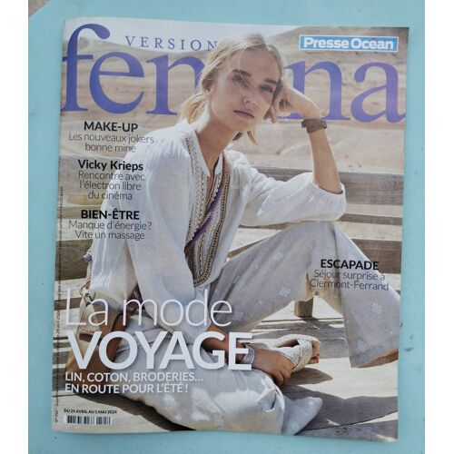 Femina 1152 : La Mode Voyage ... En Route Pour L'été !