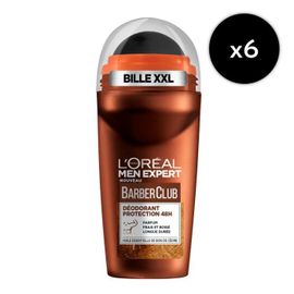 [Lot De 6] Déodorant Bille Protection 48h Men Expert Barberclub 50ml 