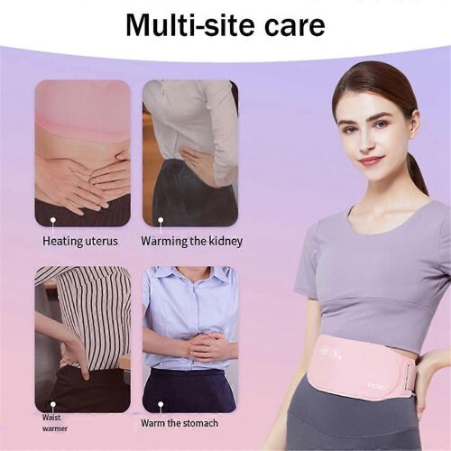 Bluetooth Smart Hot Compress Warming Waistband App Télécommande Visite Sans Fil De Chargement Massa