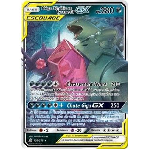 Méga Ténéfix Et Tyranocif Gx 126/236