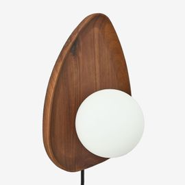 Applique En Bois D'acacia ¿24 Cm Freidy Marron Bois Marron