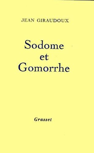 Sodome Et Gomorrhe