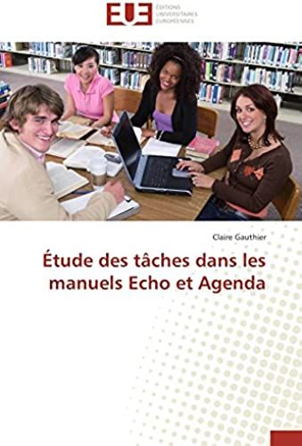 Étude Des Tâches Dans Les Manuels Echo Et Agenda
