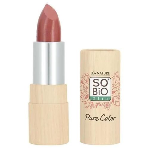 So'bio Étic Pure Color Rouge À Lèvres Satiné Bio N°12 Bois De Rose Multicolore