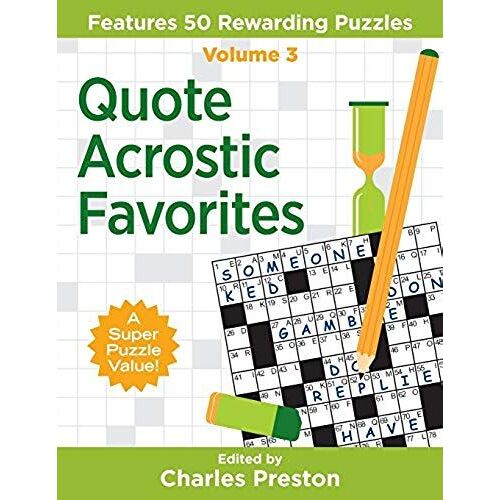 Quote Acrostic Favorites