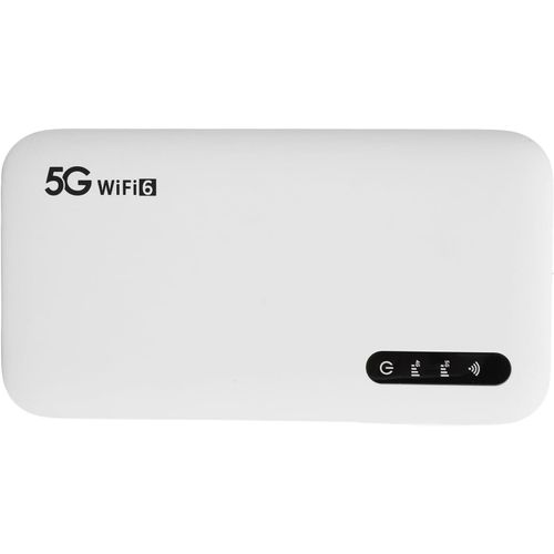 ytseazn-Hotspot Mobile 5G Pour Les Voyages,Point D'Accès Wifi Portable 5G Wifi 6 Avec Emplacement Pour Carte Sim,Routeur Hotspot Mobile Haute Vitesse Pour Téléphone Tablette,Prend En