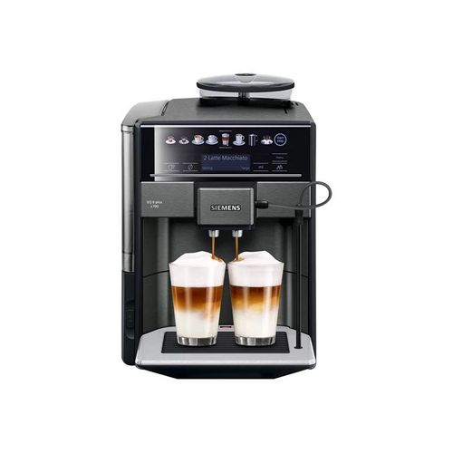 Siemens EQ.6 plus s700 TE657319RW - Machine à café automatique avec mousseur à lait - 19 bar - Inox foncé