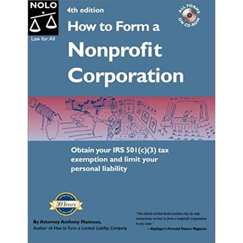 How To Form A Nonprofit Corporation (National Edition)