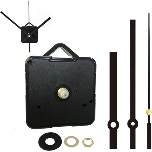KALANKA-Mecanisme Horloge Murale, Kit De Mécanisme D'horloge Quartz, Mouvement D'horloge À Quartz Silencieux, avec Aiguilles pour DIY Et Restauration