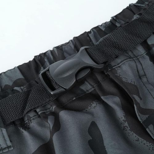 Tzf-Homme 3/4 Short Cargo Eté En Coton Pantacourt Décontracté Pantalon De Travail Court Avec Multi-Poches Pantalon De Loisir Casual Sport Avec Ceinture