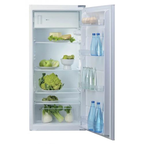 Réfrigérateur combiné Indesit INC 872E - encastrable - niche - 56x55x122.5 cm (lxpxh) - 178 litres - classe E - blanc