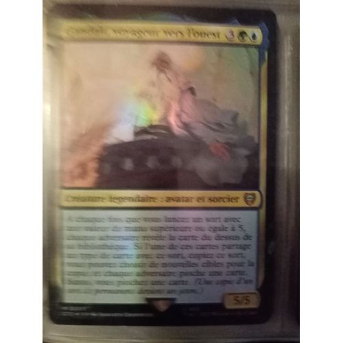 Gandalf, Voyageur Vers L'ouest Foil Commander: Le Seigneur Des Anneaux Carte Magic