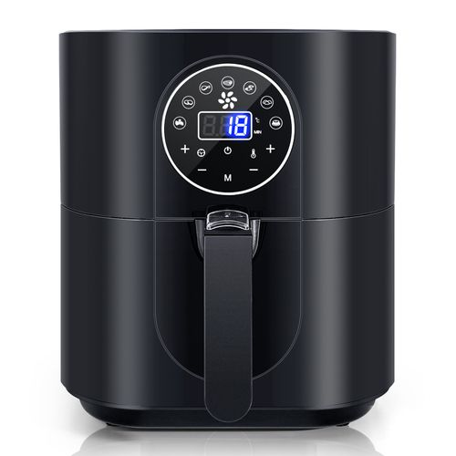 Aigostar Mini Cube - Friteuse à air chaud 0% BPA. 3.5L, 1500W. 7 programmes et mode manuel. Panneau LED tactile.
