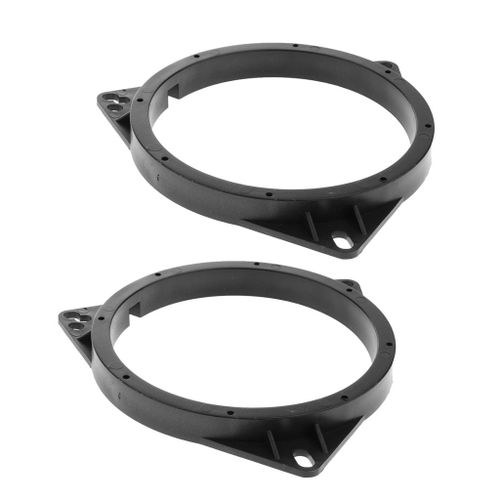 Anneau De Support D'adaptateur De Haut-Parleur En Plastique Noir Pour Toyota Nissan, Coussinet De Klaxon Solide Universel, 6.5 Pouces, 2 Pièces