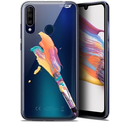 Caseink Coque Pour Wiko View 3 (6.26 ) Gel Hd [ Imprimé En France - View 3 Coque - Souple - Antichoc ] Pinceau De Peinture