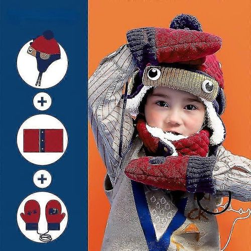 Chapeau Trois Pièces Pour Enfants Wm