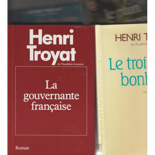 Lot De 6 Ouvrages De Henri Troyat (4 Éditions "Grands Éditeurs" Et 2 Dans Le Livre De Poche)