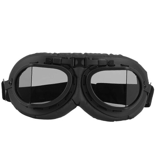Retro Gris Casque De Moto Pilot Goggles Jet Pilot Vintage Wwiii Pilot Goggles Moto Scooter G