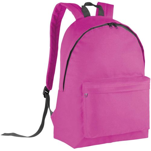 Sac à dos ville ou école - KI0130 - rose fuchsia