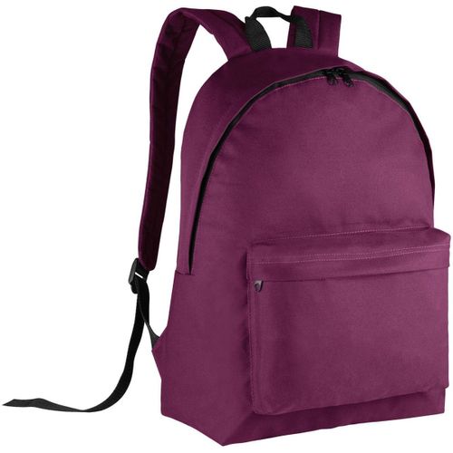 Sac à dos ville ou école - KI0130 - rouge bordeau