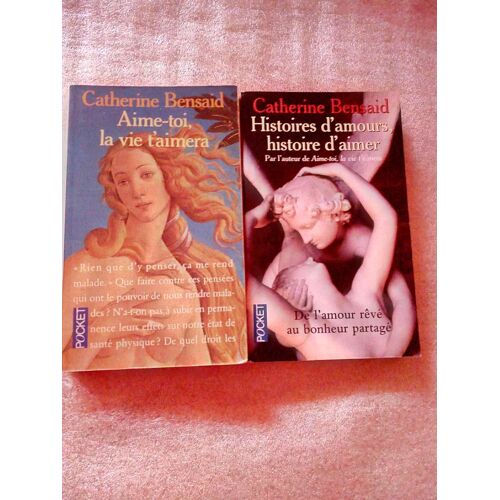 Lot De 2 Livres « Édition Robert Laffont  » De Catherine Bensaid